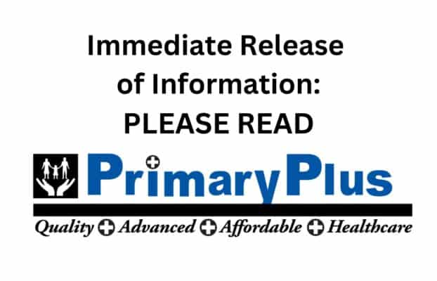 PrimaryPlus Cyber Security Incident Statement