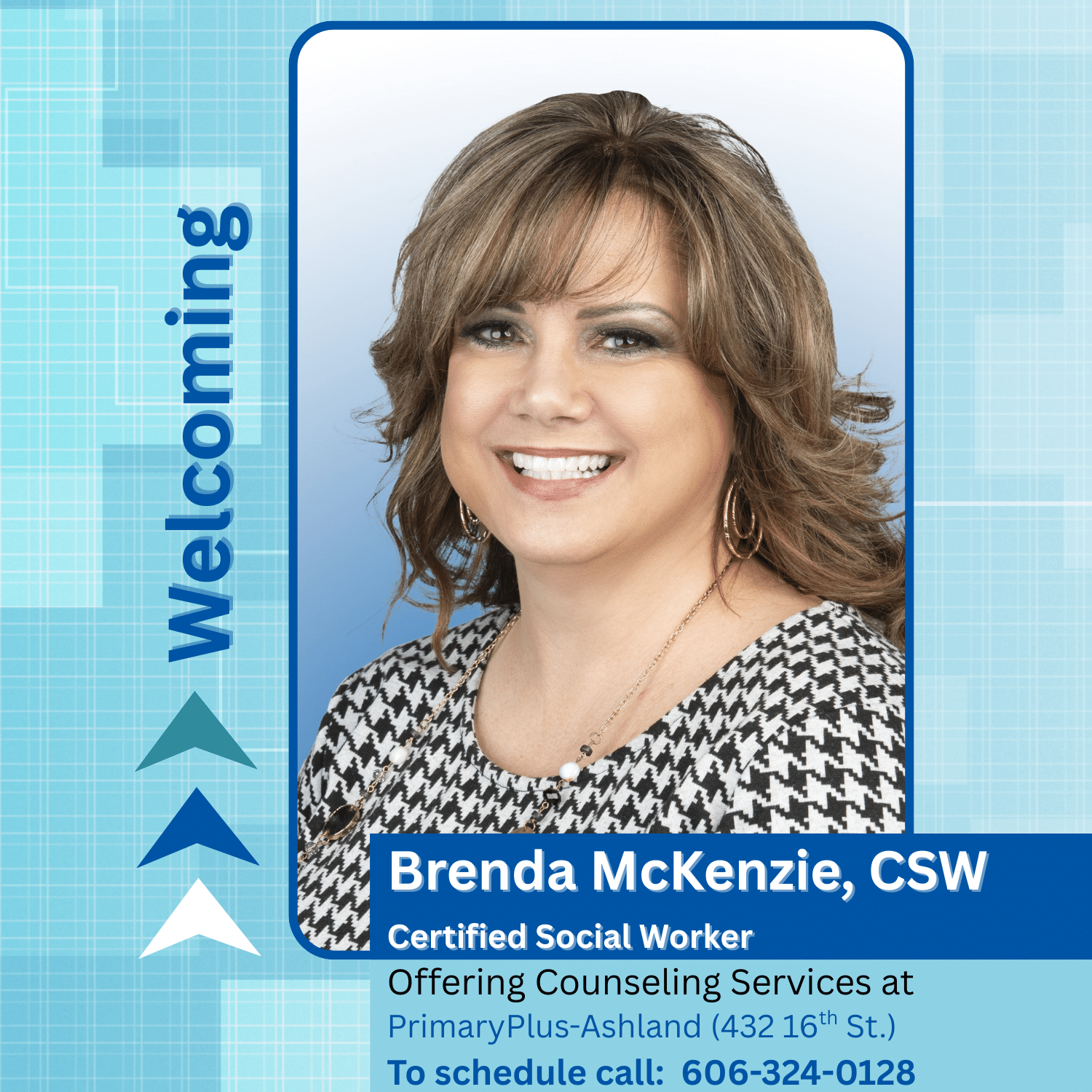 We are EXCITED to welcome our NEWEST CSW to our family…Brenda McKenzie